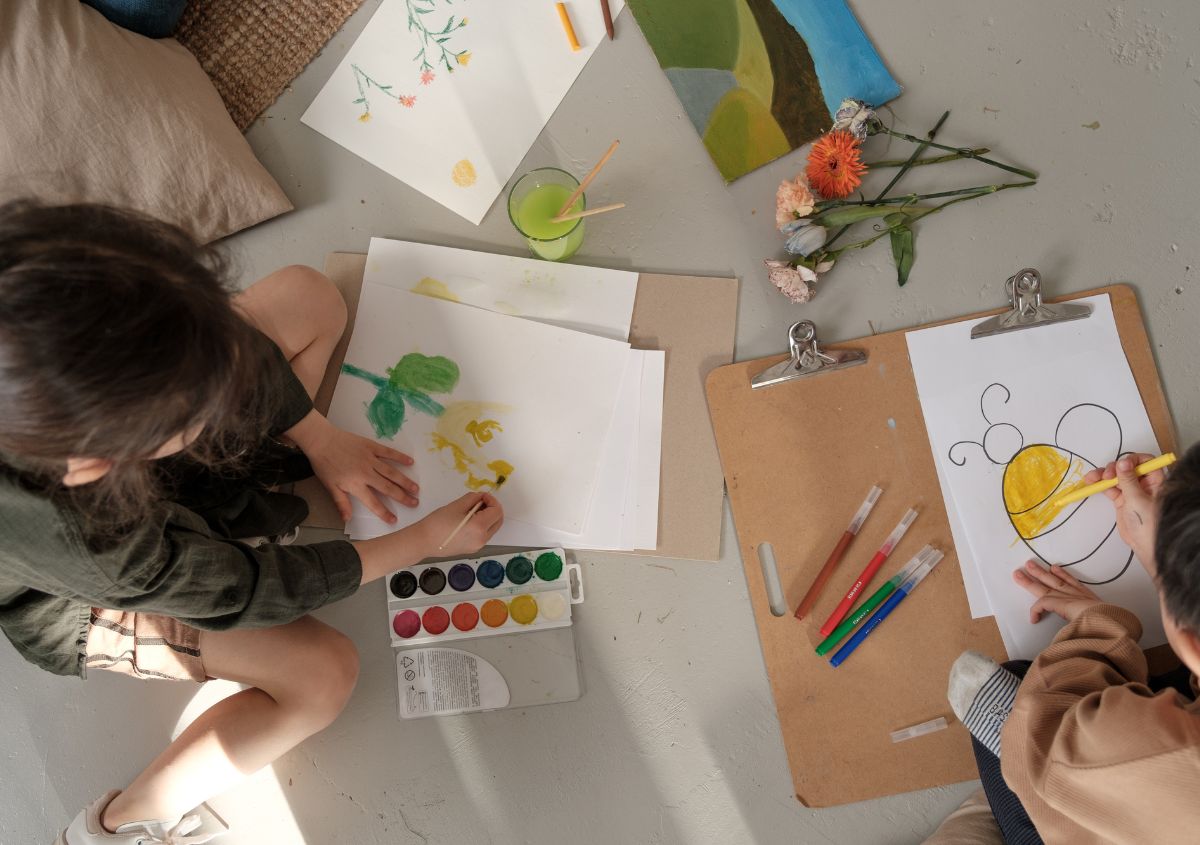 Crea un’area studio per i bambini