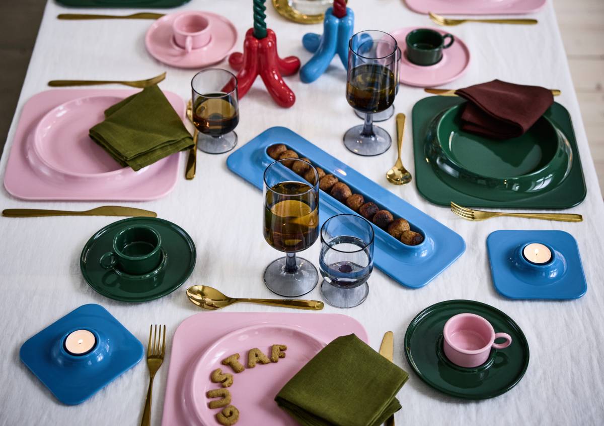 Ikea e Gustaf Westman una collezione per la tavola che celebra la convivialità con stile