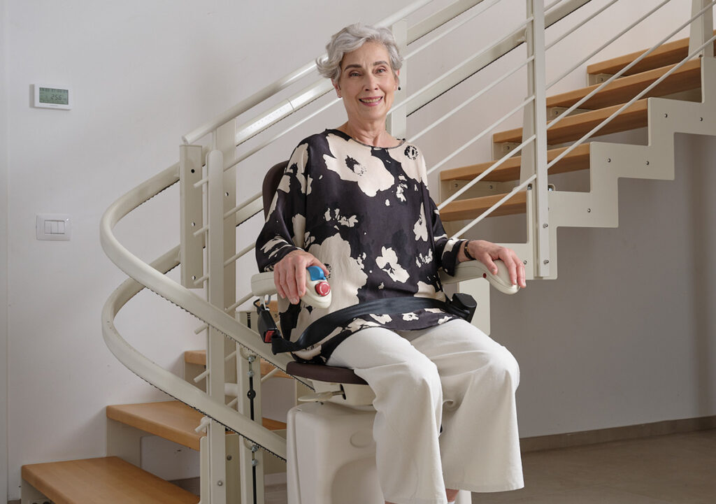 Poltroncina montascale Vimec: comfort e libertà senza barriere