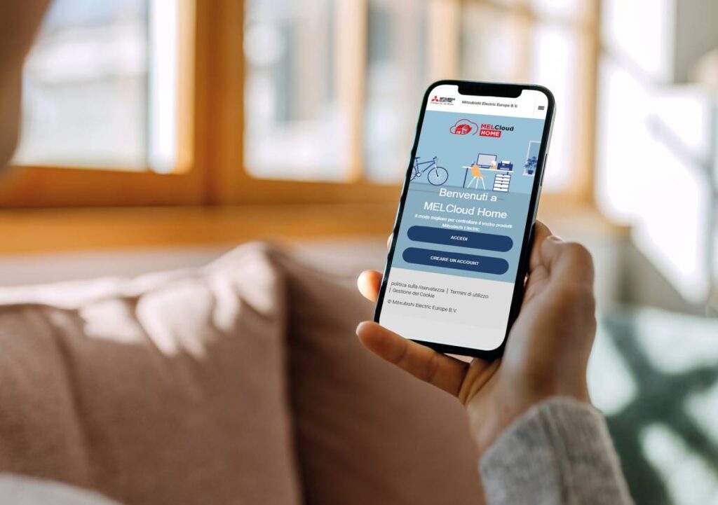 MELCloud Home di Mitsubishi Electric: piattaforma smart per la gestione del comfort