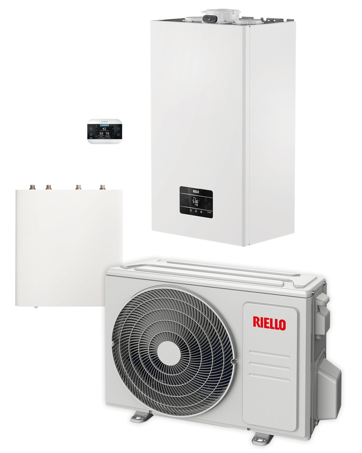 Adapto Hybrid di Riello: massimo comfort con efficienza energetica e risparmio in bolletta