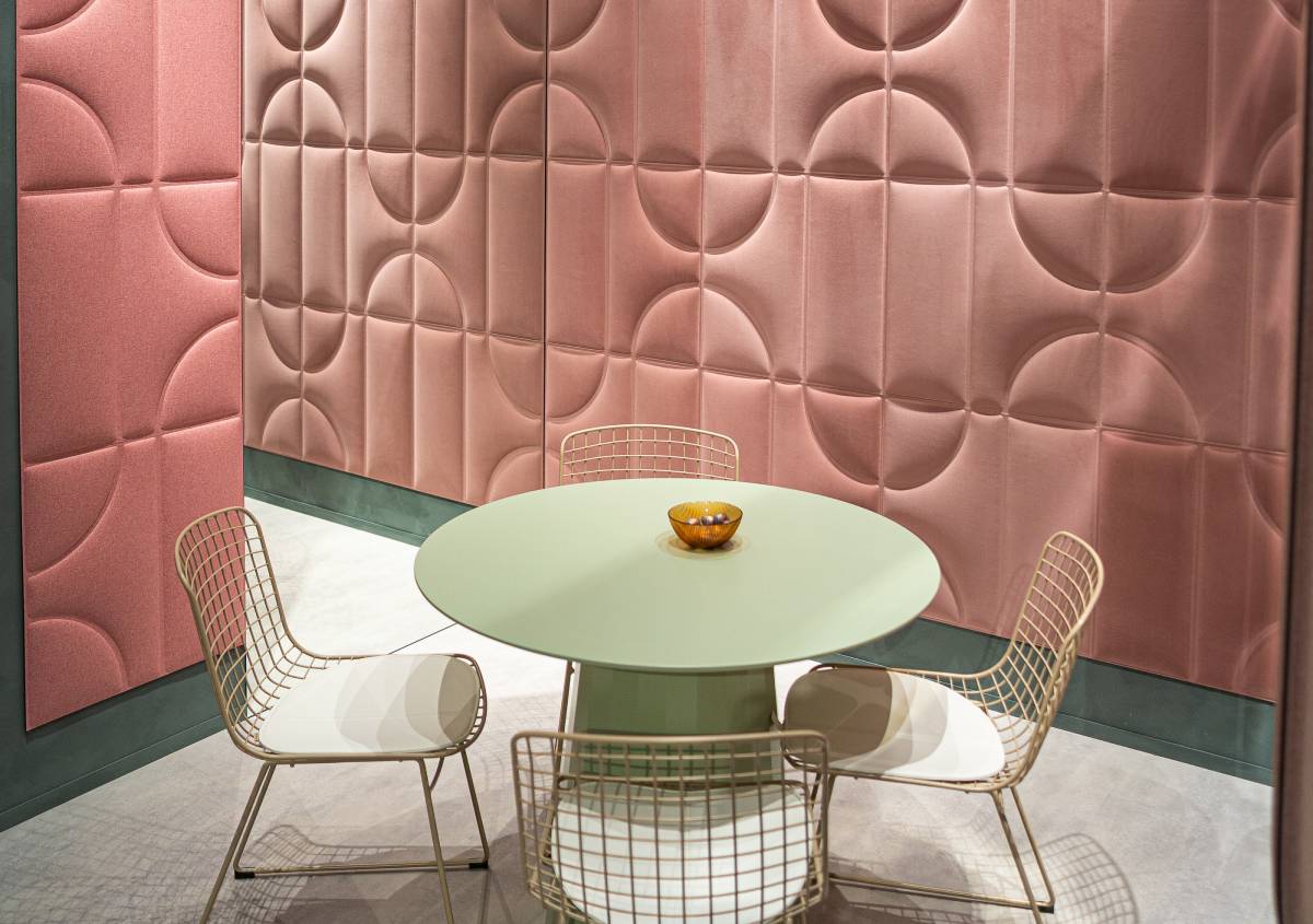 Alma collection di Isolspace design acustico elegante per spazi moderni