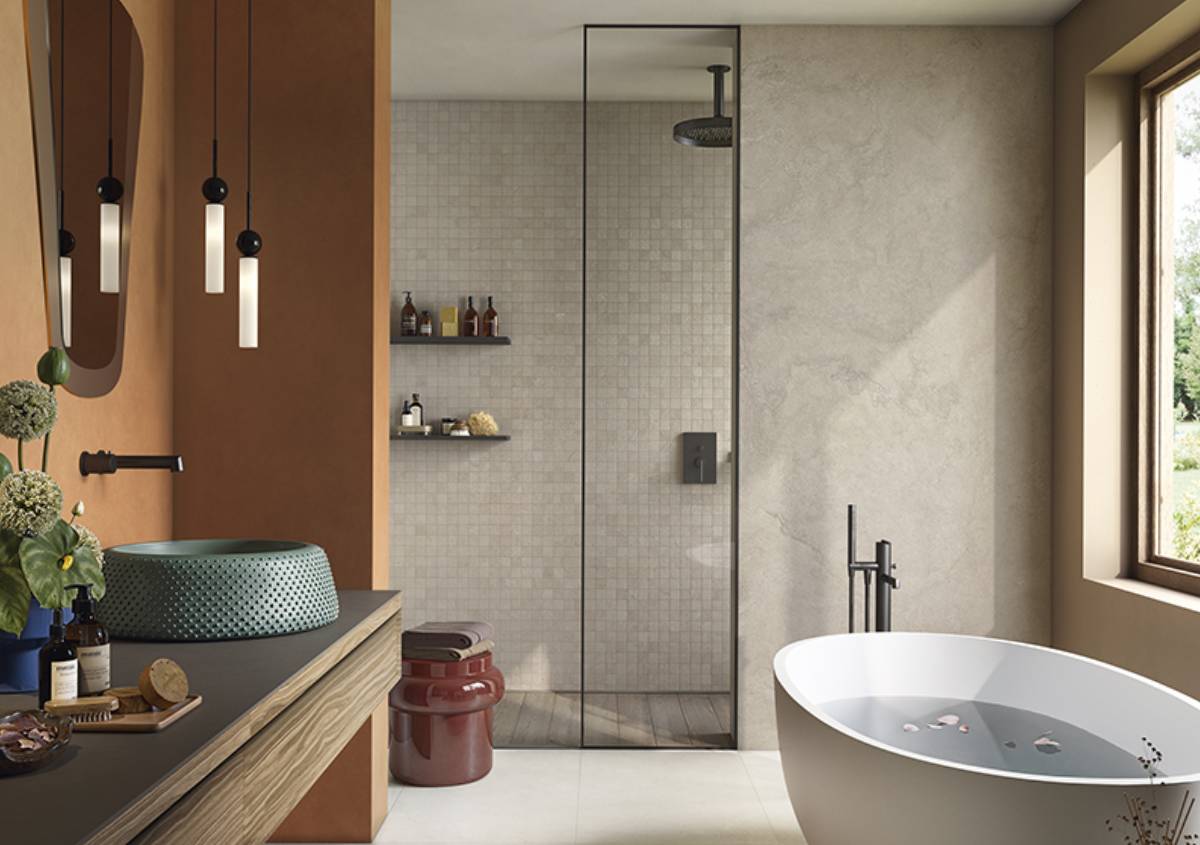 Il bagno secondo Lea Ceramiche design, materiali e tecnologia in dialogo