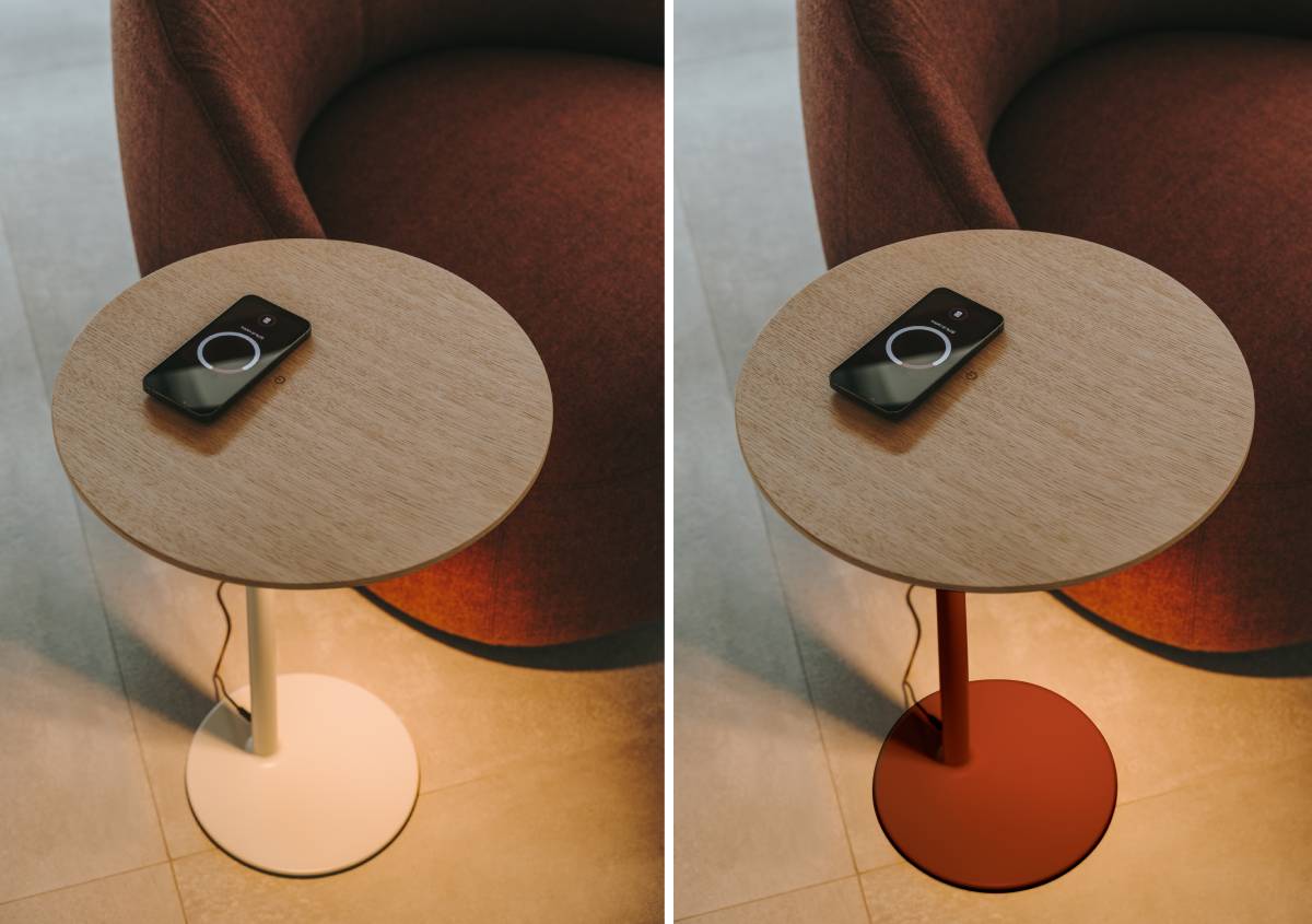 Un tavolo che illumina e accoglie