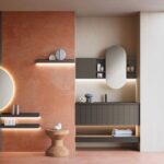 Collezione Bloom di Novello con finitura Tile: design raffinato per il bagno