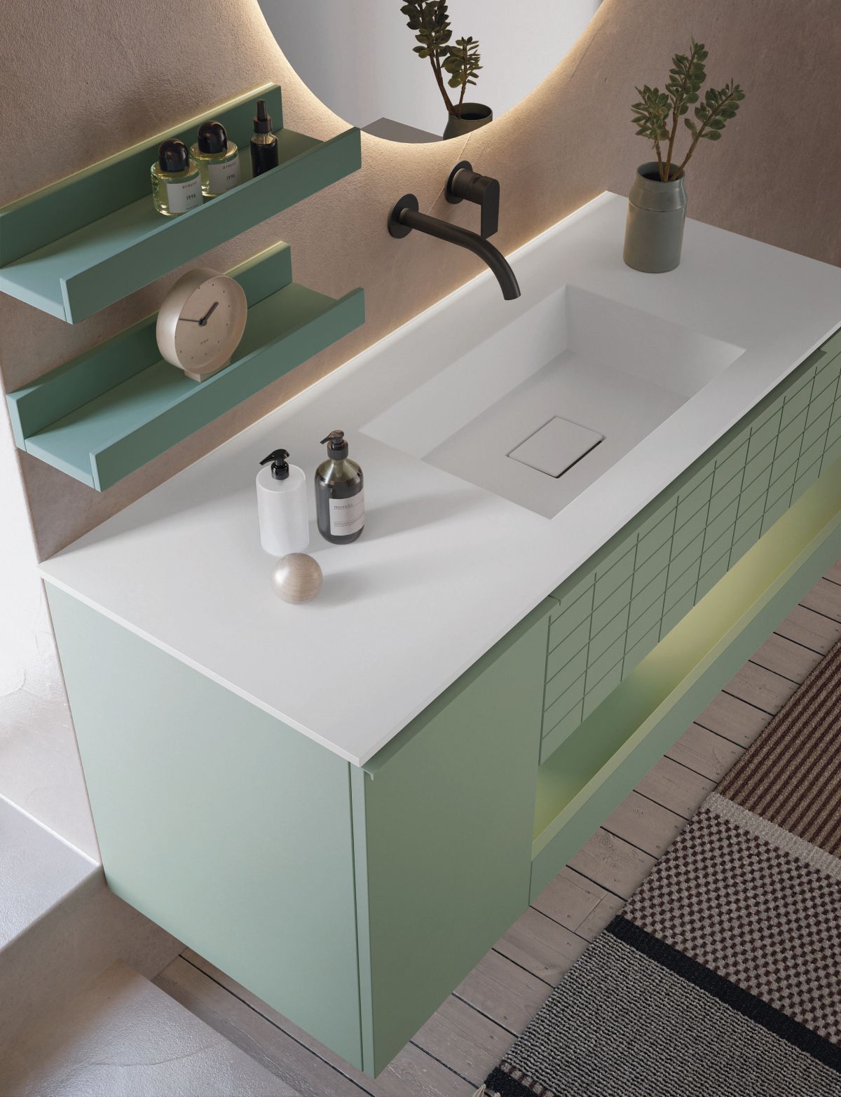 Collezione Bloom di Novello: design geometrico, carattere, profondità