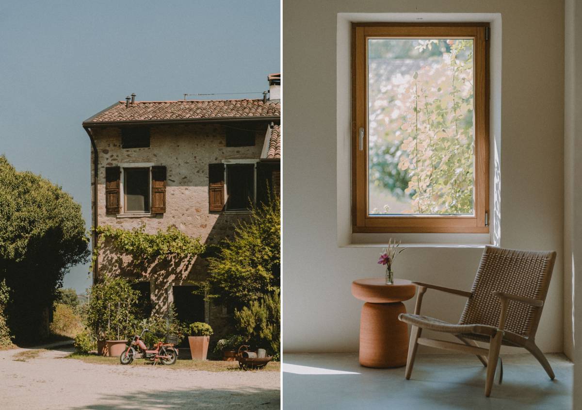 Case history - Agriturismo Corte Pravecchio Rural Urban con Carl Hansen & Søn