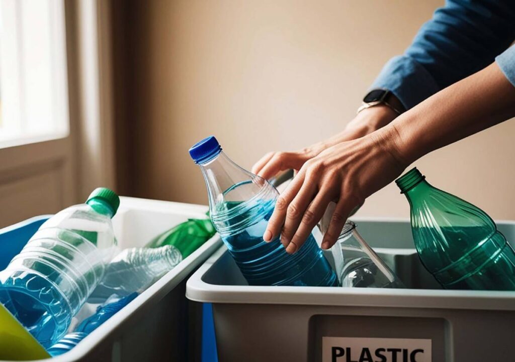 Come ridurre il consumo di bottiglie di plastica