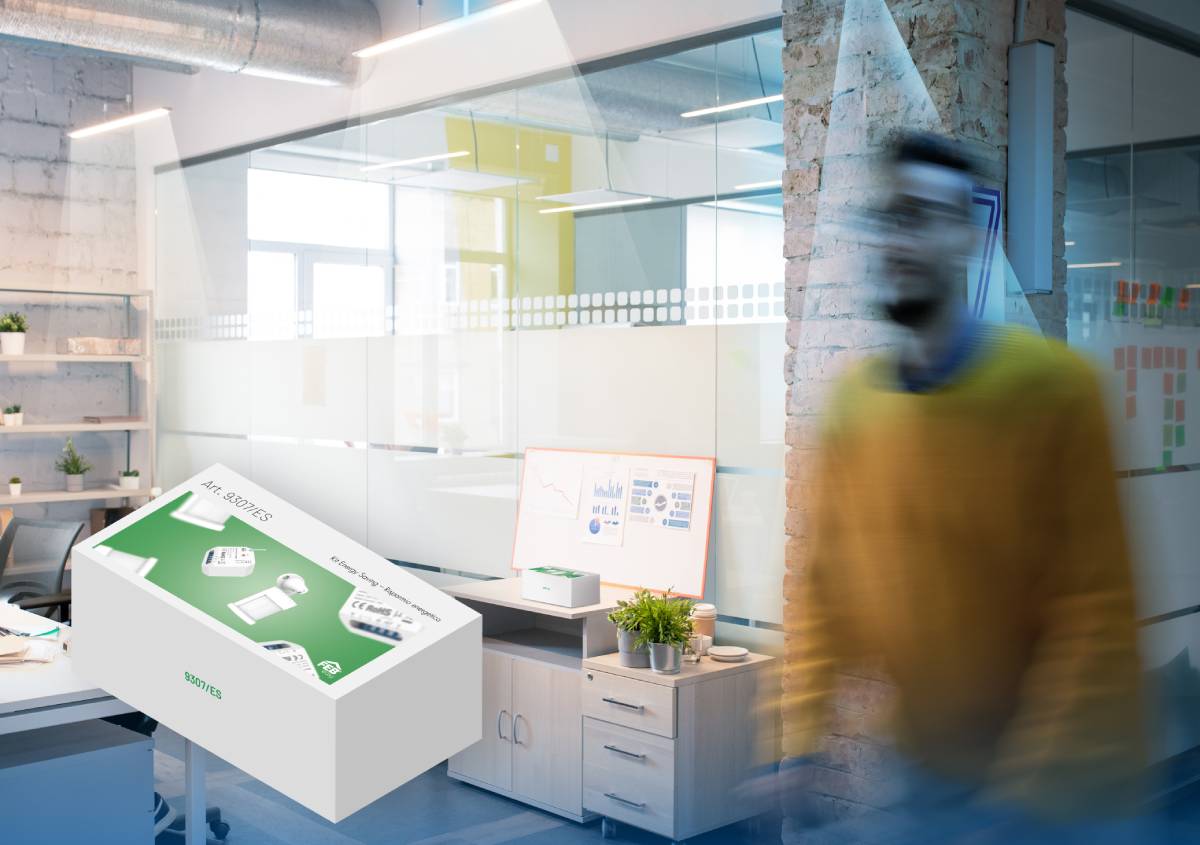 Kit 9307ES Energy Saving ottimizza il consumo energetico con soluzioni smart