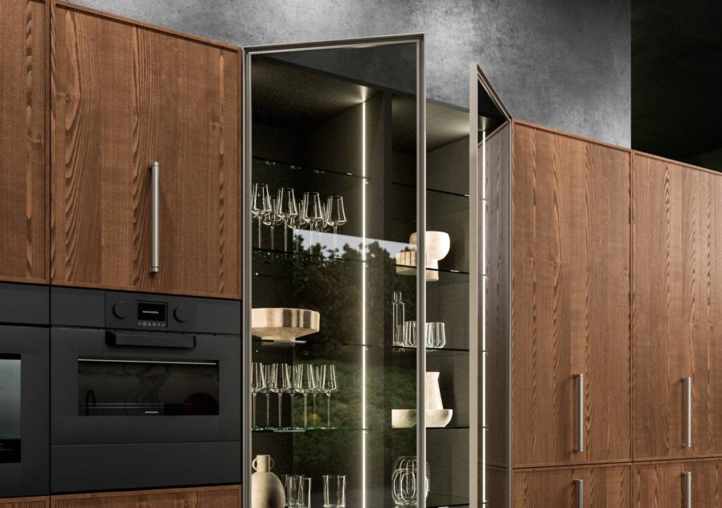 RAIL di ARAN Cucine: l’alluminio che disegna l’identità della cucina contemporanea