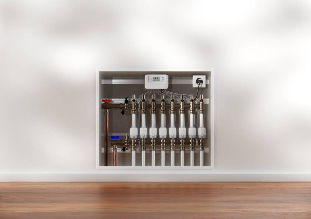 Regolatore compatto Homematic IP per riscaldamento a pavimento efficiente e intelligente