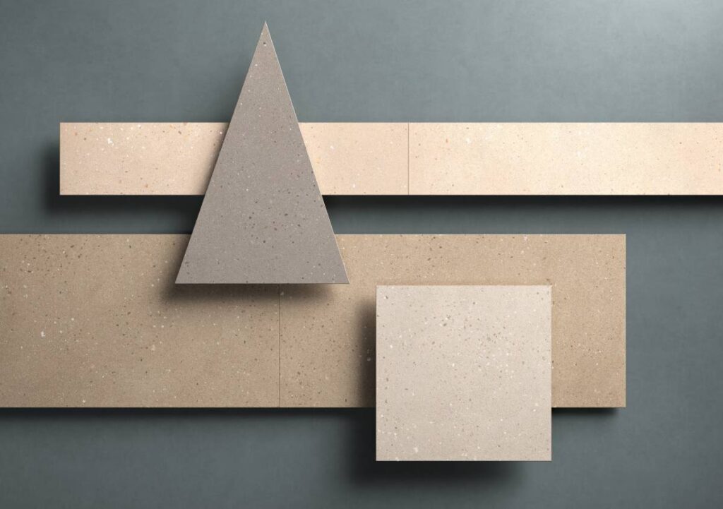 nova vita di VitrA Tiles: il gres porcellanato 100% riciclato che cambia le regole del design sostenibile