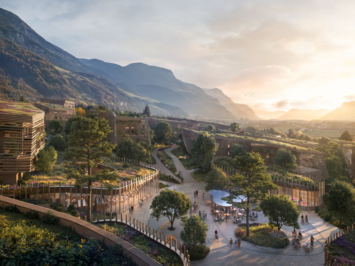 Il progetto con il verde al centro Il progetto con il verde al centro