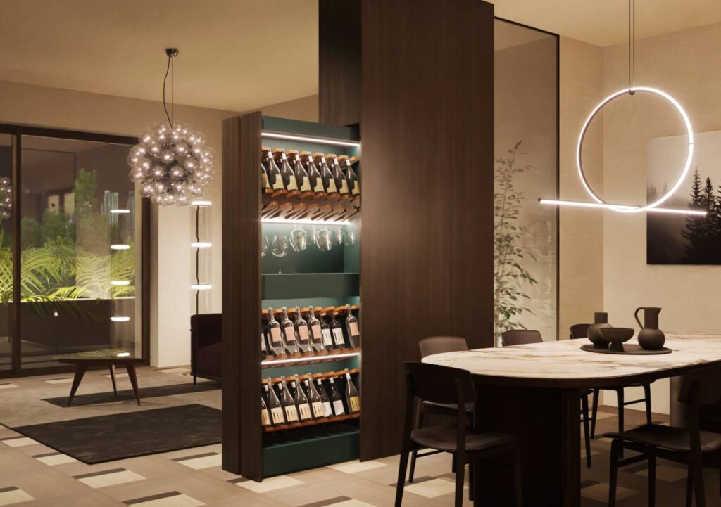 Bigfoot® Chianti: la cantina a scomparsa che unisce design, tecnologia e arte del vivere