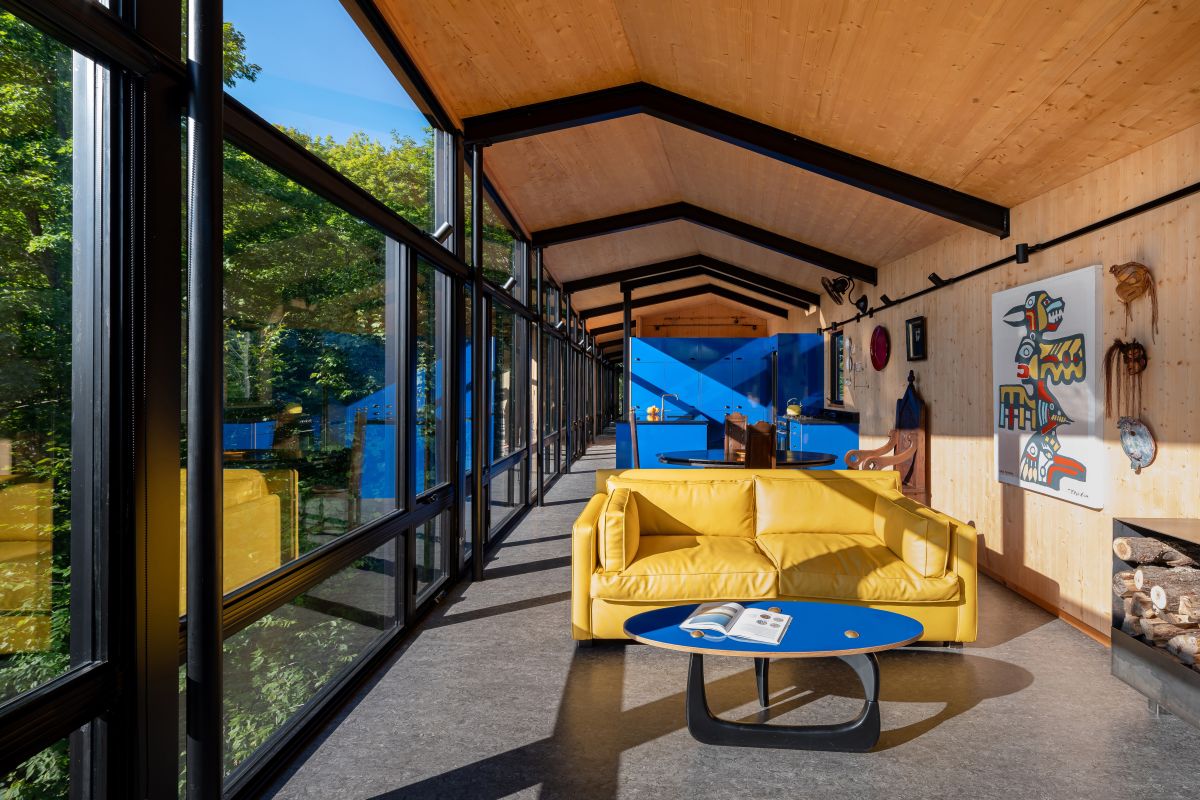 m.o.r.e. CLT Cabin – Lac Du Brochet, Wakefield, Quebec, Canada, 2021 di Kariouk Architects m.o.r.e. CLT Cabin – Lac Du Brochet, Wakefield, Quebec, Canada, 2021 di Kariouk Architects