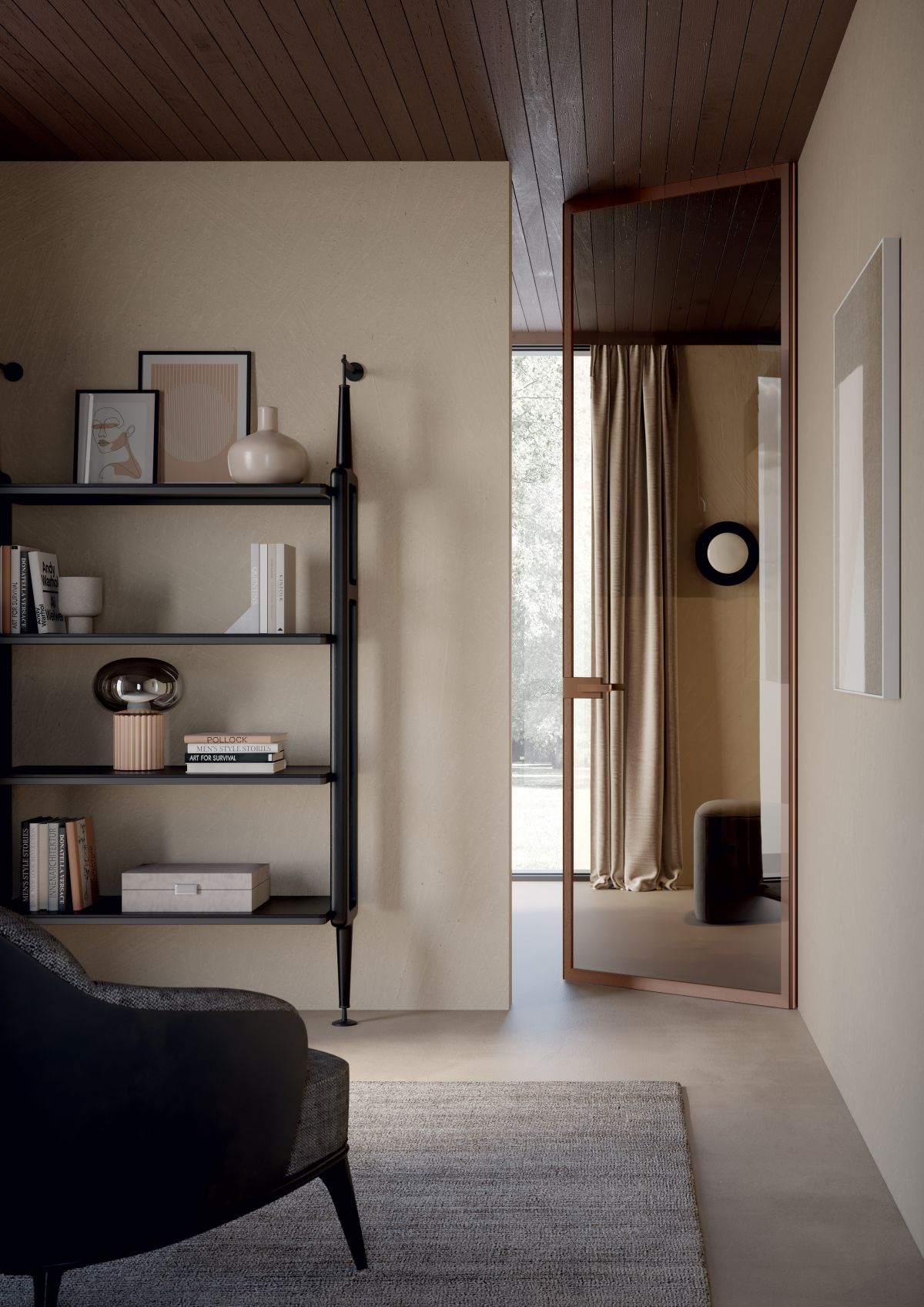 Sistemi per interni in alluminio e vetro: scorrevoli e battenti per spazi flessibili Sistemi per interni in alluminio e vetro: scorrevoli e battenti per spazi flessibili