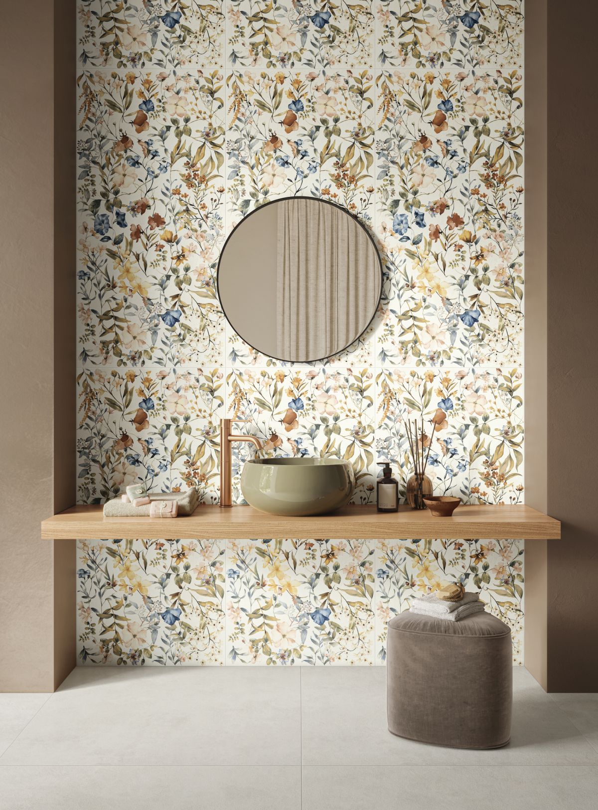 Botanical Maximalism: superfici botaniche, colore e benessere domestico Botanical Maximalism: superfici botaniche, colore e benessere domestico