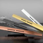 TECEdrainprofile, canaletta doccia a filo pavimento in acciaio inox