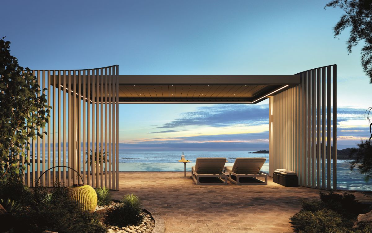 Outdoor evoluto: la pergola come microarchitettura Outdoor evoluto: la pergola come microarchitettura