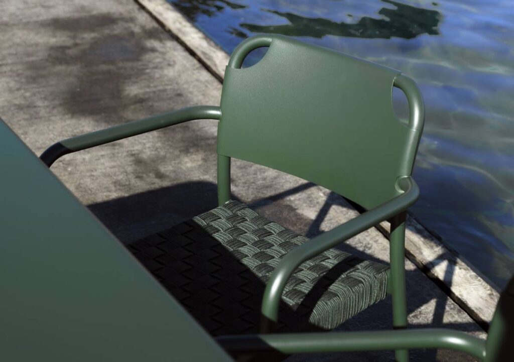 Collezione outdoor Vind di Fritz Hansen: la serie firmata da Kasper Salto