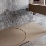 Soul di Hidrobox, piatto doccia in Solid Surface di design, minimale e performante