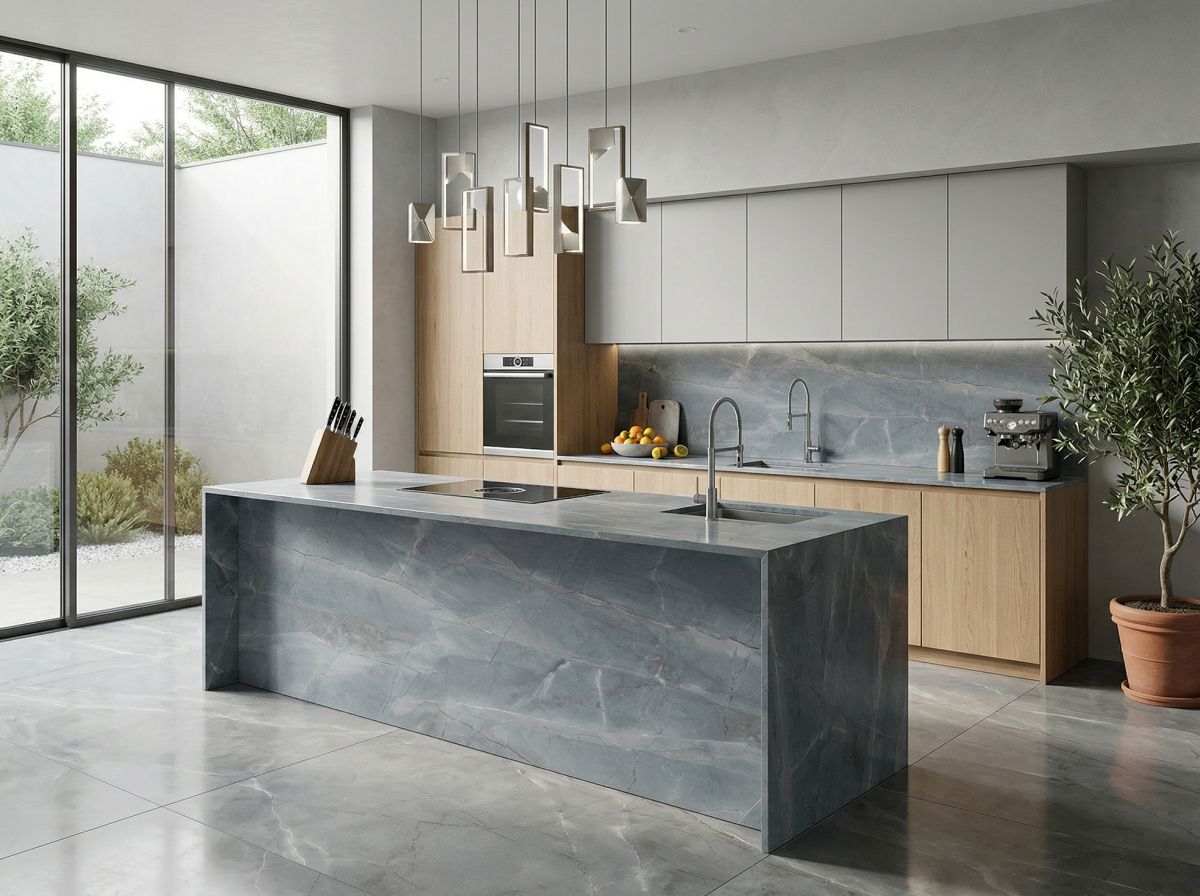 Top cucina effetto marmo e pietra: perché oggi l’HPL è un’alternativa concreta Top cucina effetto marmo e pietra: perché oggi l’HPL è un’alternativa concreta