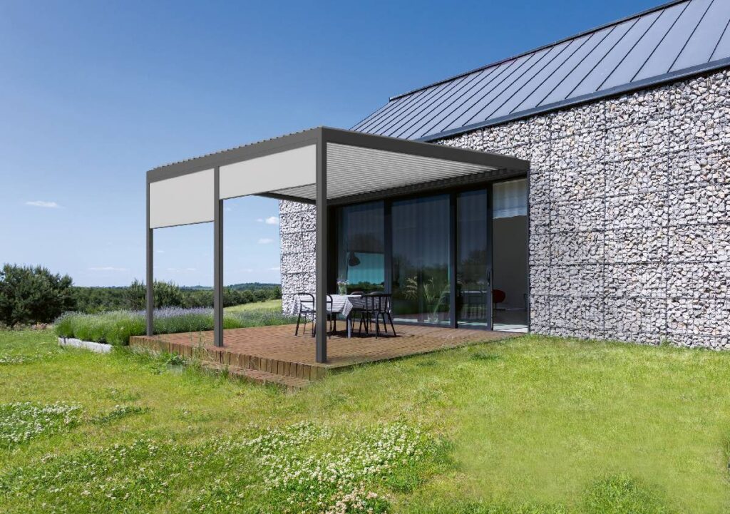 Pergola ECHO di WIŚNIOWSKI: comfort, design e tecnologia smart per vivere l’outdoor tutto l’anno