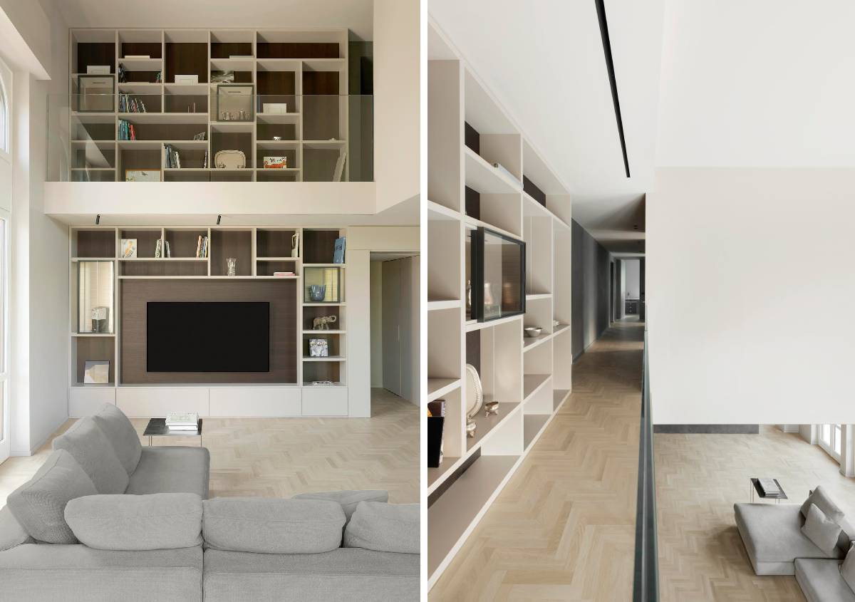 La villa liberty tra storia, doppia altezza e nuova spazialità La villa liberty tra storia, doppia altezza e nuova spazialità