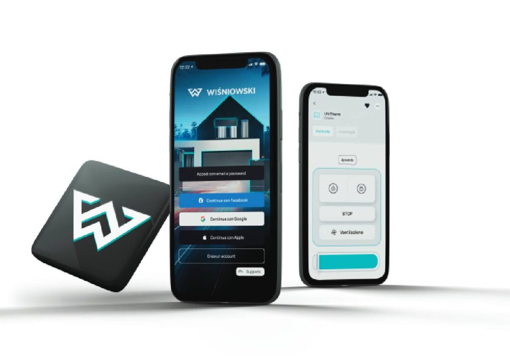 Smart home WIŚNIOWSKI Connected: più prodotti connessi per gestire casa, accessi e tapparelle da remoto
