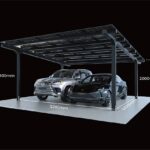 Carport fotovoltaico residenziale PVBM: mobilità sostenibile e architettura energetica per la casa