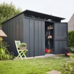 Casette da giardino con tetto a uno spiovente: Berry Hörmann per un outdoor minimal e contemporaneo