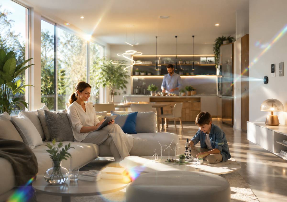 Dalla funzione al benessere il nuovo ruolo della luce in casa Dalla funzione al benessere il nuovo ruolo della luce in casa