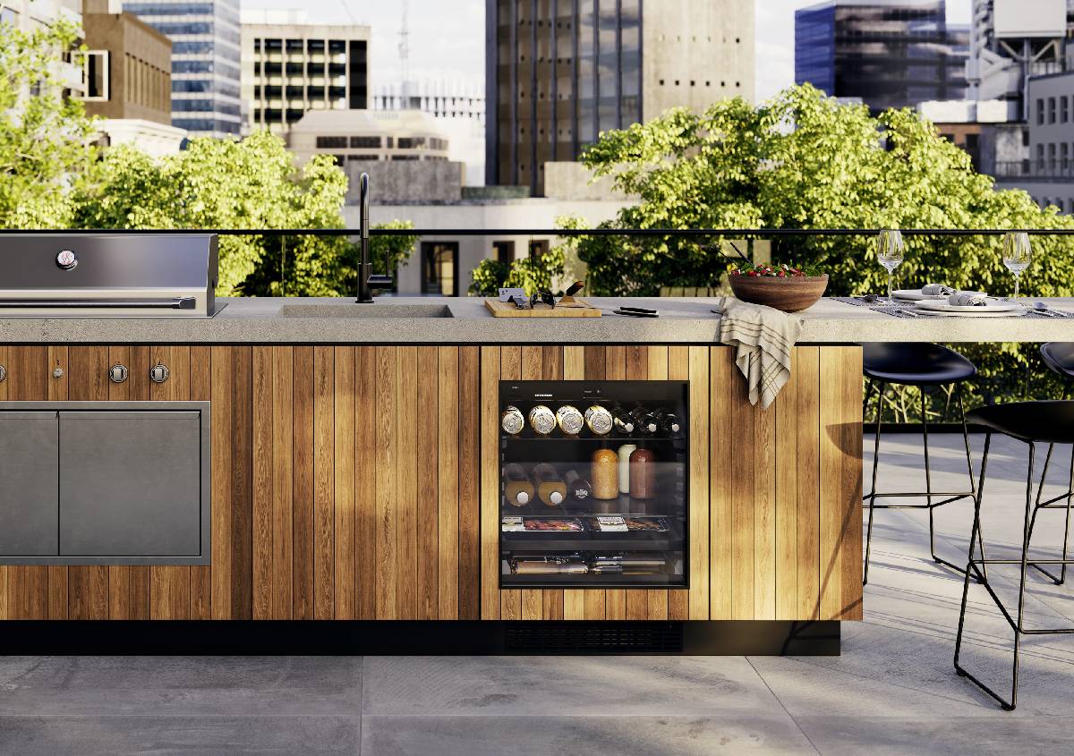 Frigoriferi sottopiano da esterno Liebherr per terrazze, giardini e cucine outdoor Frigoriferi sottopiano da esterno Liebherr per terrazze, giardini e cucine outdoor