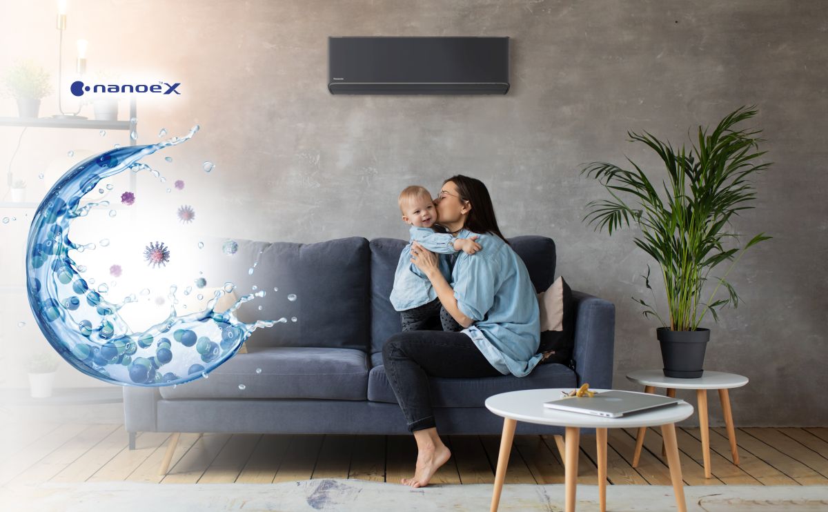 Qualità dell’aria indoor con nanoe™ X e tecnologie per il benessere Qualità dell’aria indoor con nanoe™ X e tecnologie per il benessere
