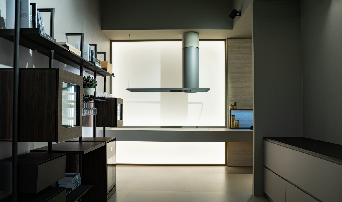 Stone: il downdraft che scompare nel piano cucina Stone: il downdraft che scompare nel piano cucina