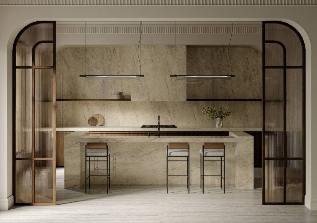 Superfici minerali ĒCLOS® di Cosentino: la nuova generazione per cucina e bagno