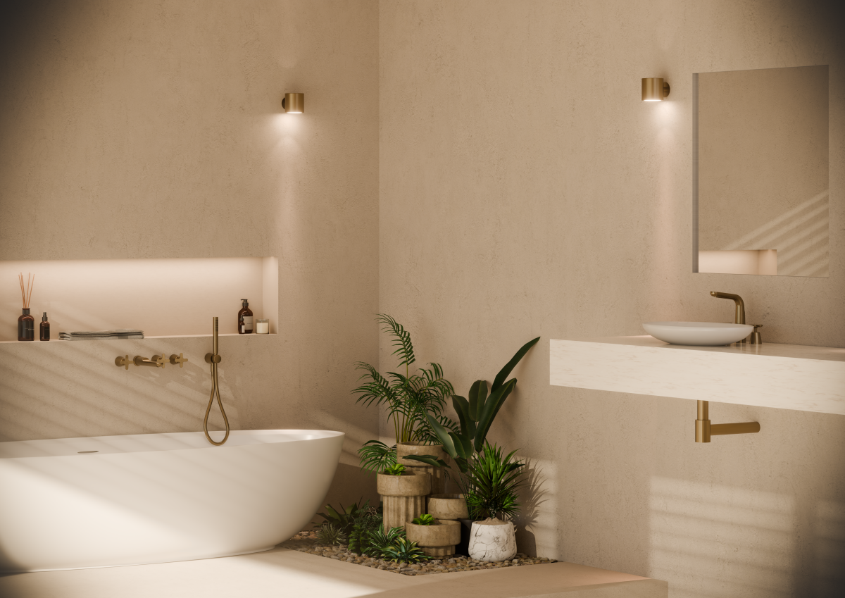 Benefici e funzionalità del verde nel bagno Benefici e funzionalità del verde nel bagno