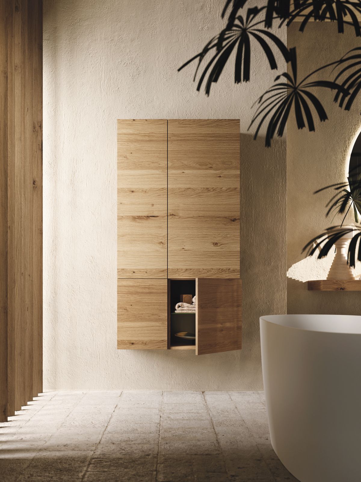 Benefici e funzionalità del verde nel bagno Benefici e funzionalità del verde nel bagno