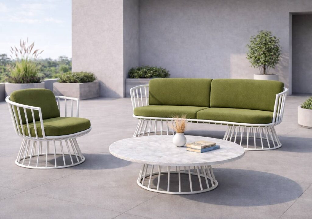Arredo outdoor modulare: Abries di Gaber ridisegna il living all’aperto