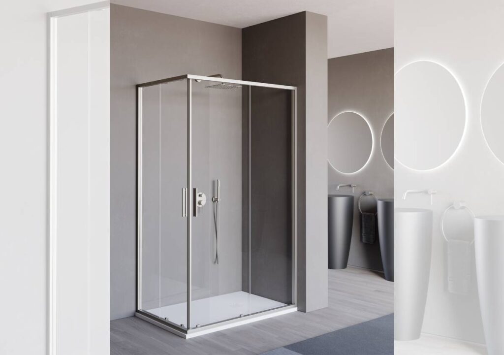 Box doccia Tamanaco Slim: più spazio, comfort e risparmio idrico in bagno