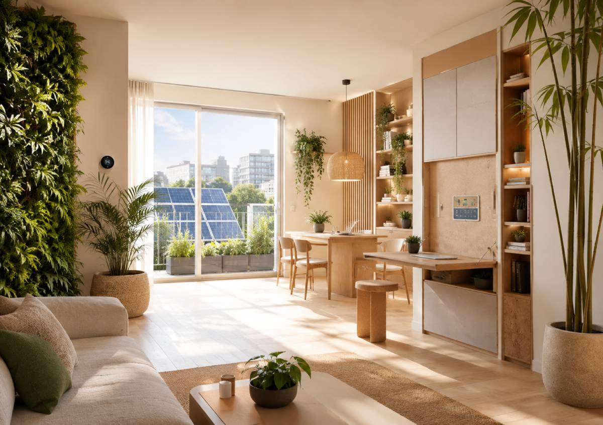 Casa sostenibile biofilia, smart home e materiali innovativi guidano il nuovo design