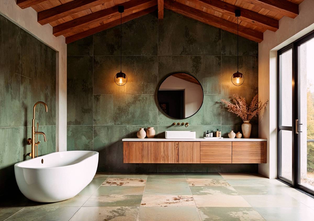 Lo stile industrial in bagno come abbinare mobili in metallo e legno per un look metropolitano Lo stile industrial in bagno come abbinare mobili in metallo e legno per un look metropolitano