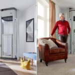 Mini ascensore elettrico senza fossa DUO: design compatto, comfort e installazione rapida
