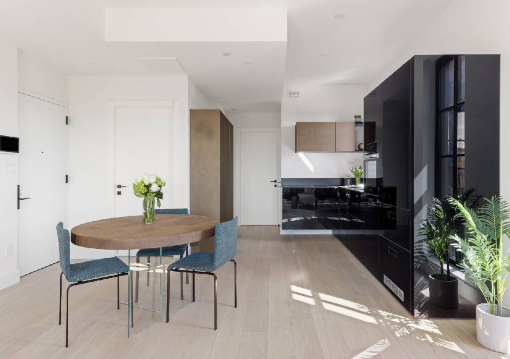 Porte per interni GD Dorigo nel progetto Passive House di St. Marks Avenue a New York