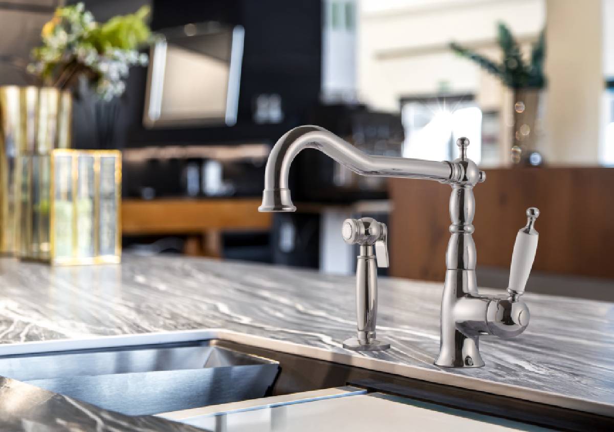 Rubinetti cucina Sbordoni la Linea Kitchen valorizza dettagli, materia e risparmio idrico