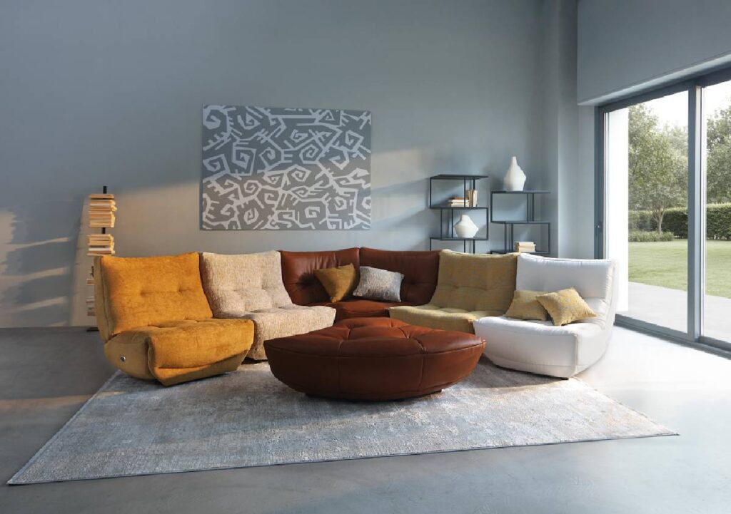 Tessuto fonoassorbente per divano: Chateau d’Ax porta il comfort acustico nel living
