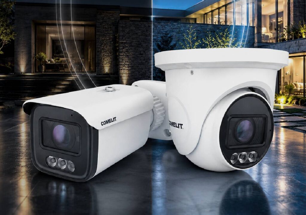 Videosorveglianza intelligente: telecamere AI-ISP Comelit per immagini più nitide