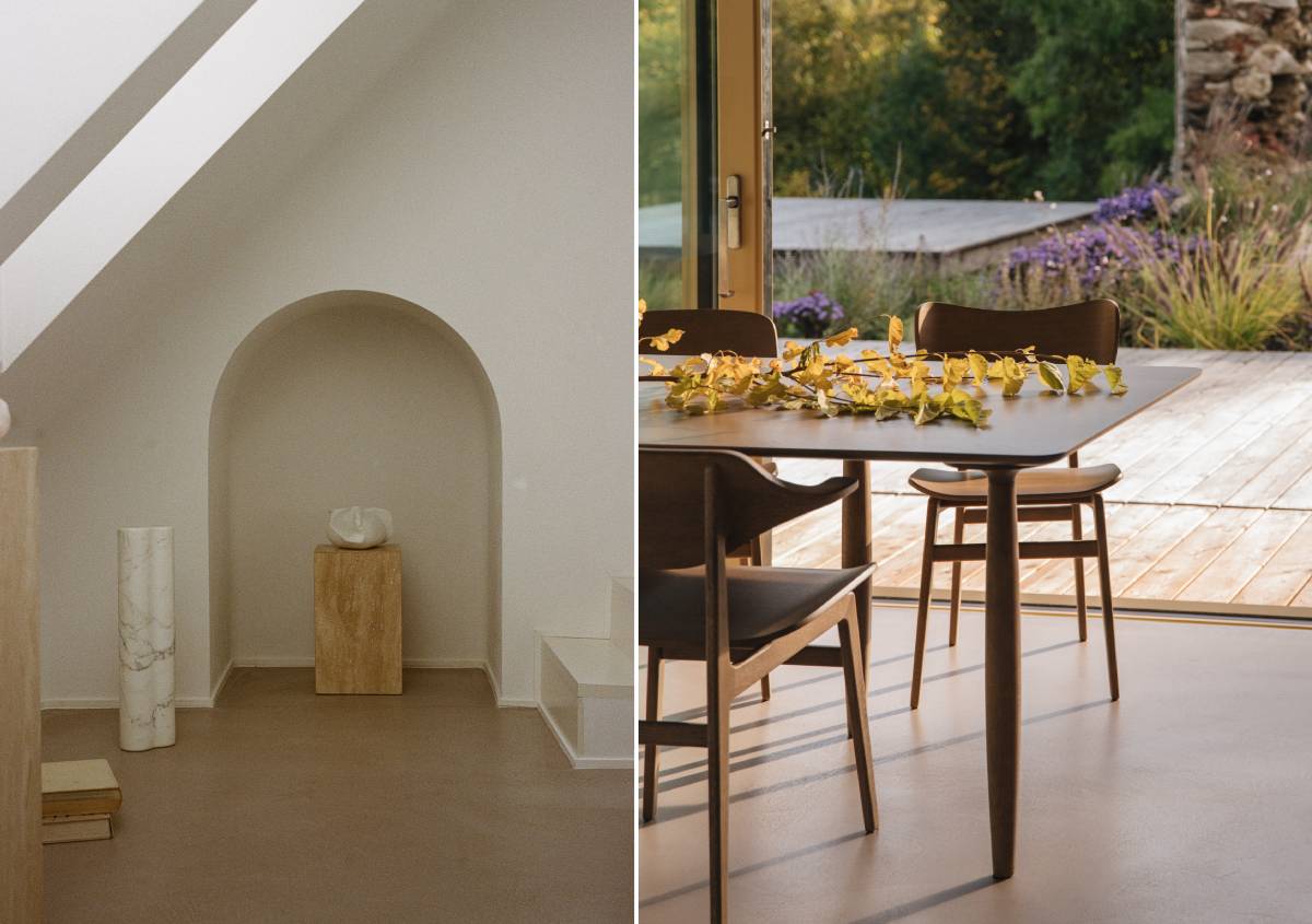 Casa Oskar il microcemento continuo firma l'architettura contemplativa di Jan Žaloudek Casa Oskar il microcemento continuo firma l'architettura contemplativa di Jan Žaloudek