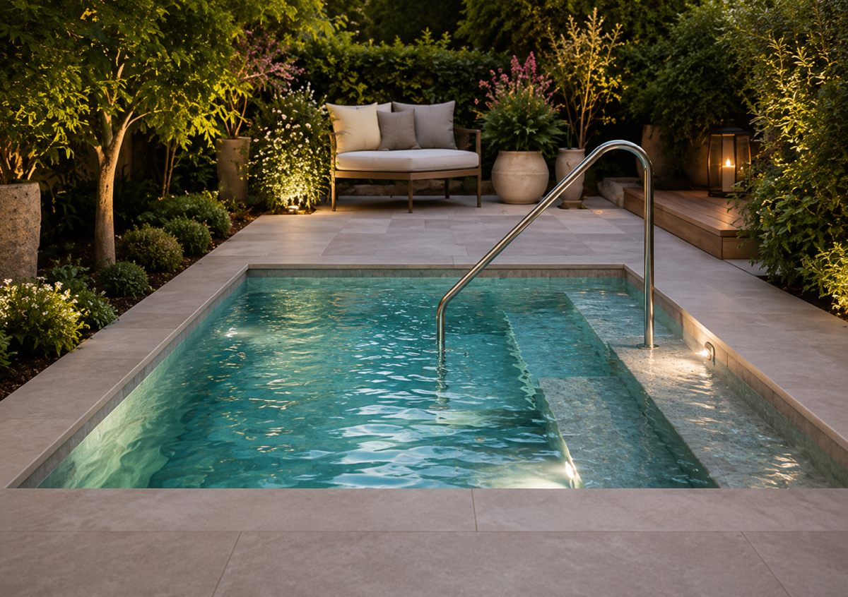 Mini piscine e idromassaggio: il lusso della semplicità Mini piscine e idromassaggio: il lusso della semplicità