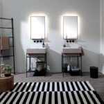 Collezione Volant di Colavene: lavabi in ceramica sanitaria per il bagno contemporaneo